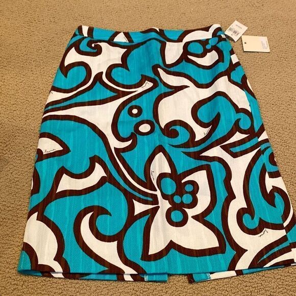 ORIGINAL Milly NWT Skirt Iconic print! Size 4 - Picture 1 of 7